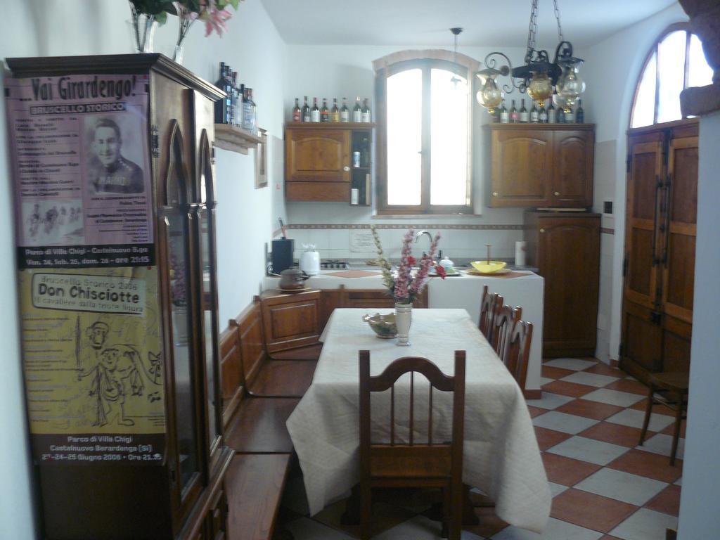 Il Pozzo Della Citerna Hotel Castelnuovo Berardenga Bagian luar foto