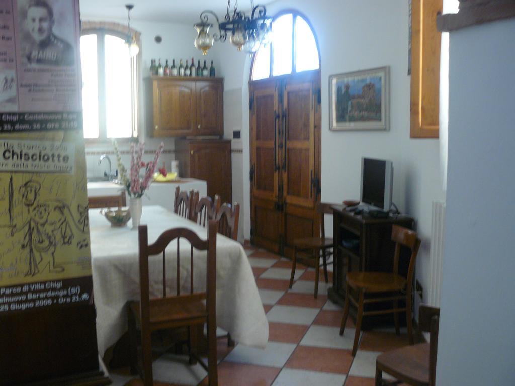 Il Pozzo Della Citerna Hotel Castelnuovo Berardenga Bagian luar foto