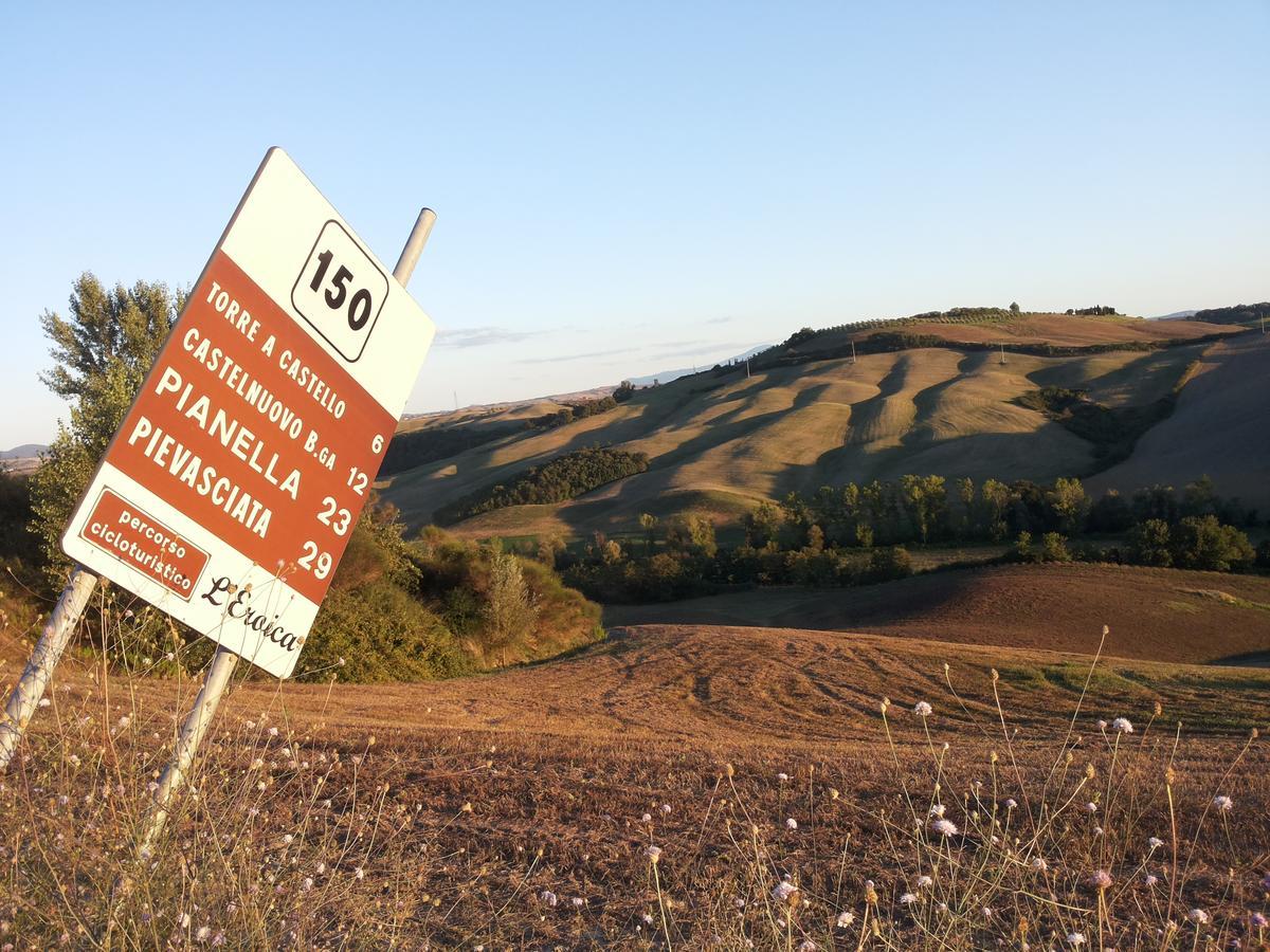 Il Pozzo Della Citerna Hotel Castelnuovo Berardenga Bagian luar foto